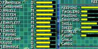 Alex Ferguson's Player Manager 2002 GBA Screenshot