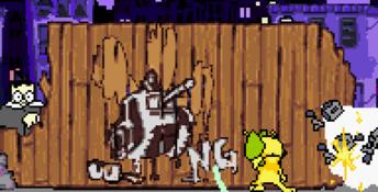 Alien Hominid GBA Screenshot