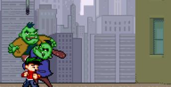 American Dragon: Jake Long -- Rise of the Huntsclan GBA Screenshot