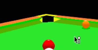Archer Maclean's Pool GBA Screenshot