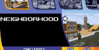 Backyard Skateboarding GBA Screenshot