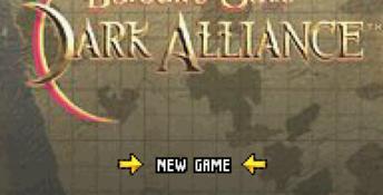 Baldur's Gate: Dark Alliance GBA Screenshot