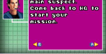 Barbie Software - Secret Agent Barbie GBA Screenshot