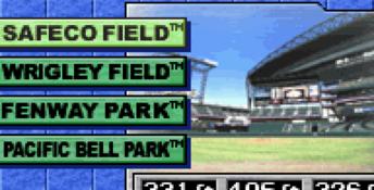 Baseball Advance GBA Screenshot