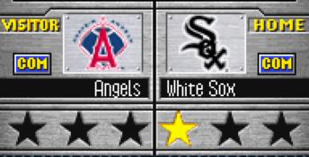 Baseball Advance GBA Screenshot