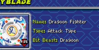 Beyblade VForce: Ultimate Blader Jam GBA Screenshot