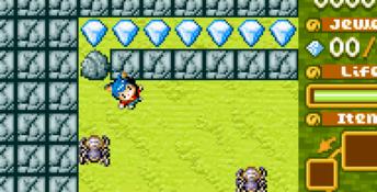 Boulder Dash GBA Screenshot