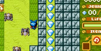 Boulder Dash GBA Screenshot