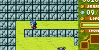 Boulder Dash GBA Screenshot