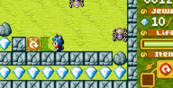 Boulder Dash GBA Screenshot