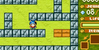Boulder Dash GBA Screenshot