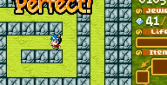 Boulder Dash GBA Screenshot
