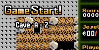 Boulder Dash GBA Screenshot