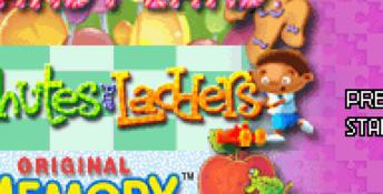 Candy Land & Chutes and Ladders & Memory GBA Screenshot
