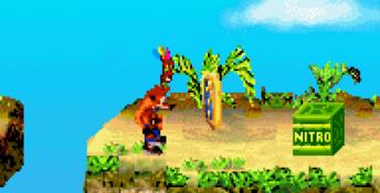 Crash Bandicoot 2: N-Tranced GBA Screenshot