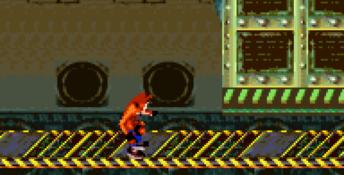 Crash Bandicoot: The Huge Adventure GBA Screenshot