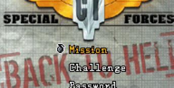 CT Special Forces 2: Back in the Trenches GBA Screenshot