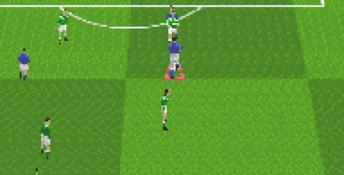 David Beckham Soccer GBA Screenshot