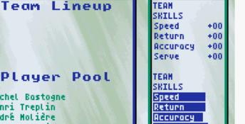 Davis Cup Tennis GBA Screenshot
