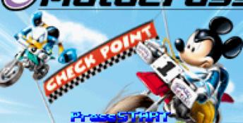 Disney Sports Motocross GBA Screenshot