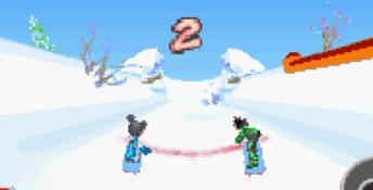 Disney Sports Snowboarding GBA Screenshot