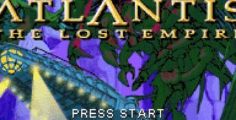 Disney's Atlantis: The Lost Empire GBA Screenshot