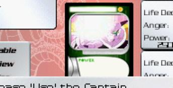 Dragon Ball Z: Collectible Card Game GBA Screenshot