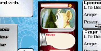 Dragon Ball Z: Collectible Card Game GBA Screenshot