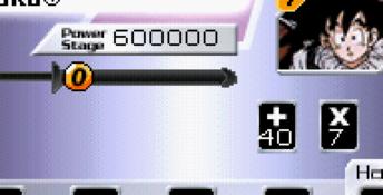 Dragon Ball Z: Collectible Card Game GBA Screenshot