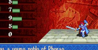 Fire Emblem: Sealed Sword GBA Screenshot
