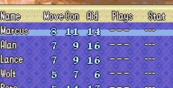Fire Emblem: Sealed Sword GBA Screenshot