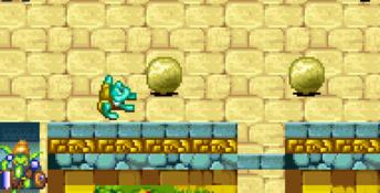 Frogger's Adventures: Temple of the Frog GBA Screenshot
