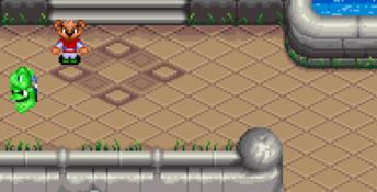 Frogger's Journey: The Forgotten Relic GBA Screenshot