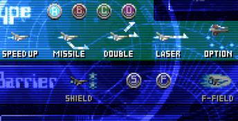 Gradius Generation GBA Screenshot