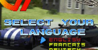 GT Racers GBA Screenshot
