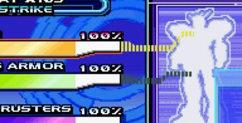 Gundam Seed: Battle Assault GBA Screenshot