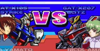 Gundam Seed: Battle Assault GBA Screenshot