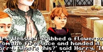 Harry Potter and the Chamber of Secrets GBA Screenshot