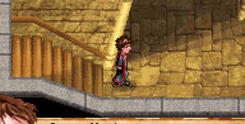 Harry Potter and the Prisoner of Azkaban GBA Screenshot