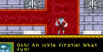 Harry Potter and the Sorcerer's Stone GBA Screenshot