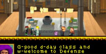 Harry Potter and the Sorcerer's Stone GBA Screenshot
