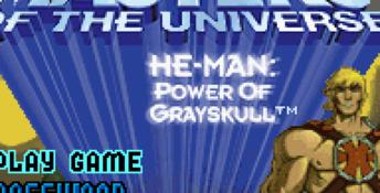 He-Man: Power of Grayskull GBA Screenshot