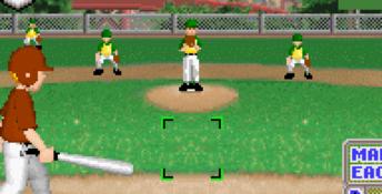 Little League Baseball GBA Screenshot