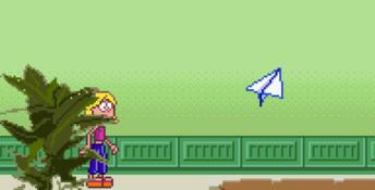 Lizzie McGuire 2: Lizzie Diaries GBA Screenshot