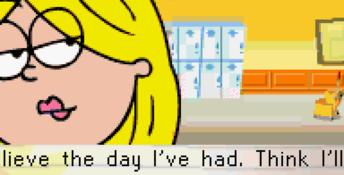 Lizzie McGuire 2: Lizzie Diaries GBA Screenshot