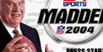 Madden 2004 GBA Screenshot