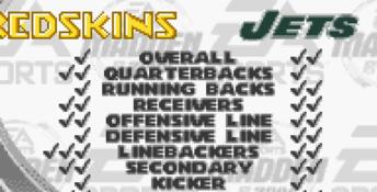 Madden 2004 GBA Screenshot