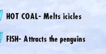 March of the Penguins GBA Screenshot