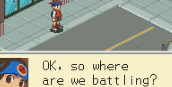 Mega Man Battle Chip Challenge GBA Screenshot