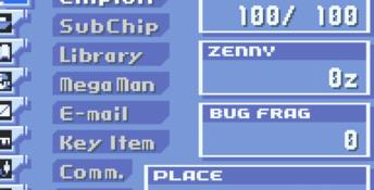 Mega Man Battle Network 3: Blue GBA Screenshot